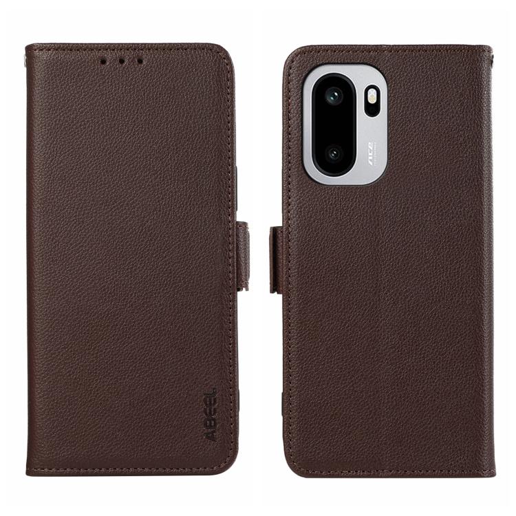 ABEEL Side-Magnetic Litchi Pattern Leather RFID Phone Case, For OnePlus Nord CE6 Lite 5G Global, For OnePlus Ace 6 Ultra, For OnePlus 15T, For OnePlus Turbo 6 / 6V, For OnePlus 15R / Ace 6 / Ace 6T, For OnePlus 15