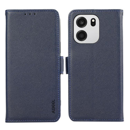 ABEEL Side-Magnetic Litchi Pattern Leather RFID Phone Case, For OnePlus Nord CE6 Lite 5G Global, For OnePlus Ace 6 Ultra, For OnePlus 15T, For OnePlus Turbo 6 / 6V, For OnePlus 15R / Ace 6 / Ace 6T, For OnePlus 15