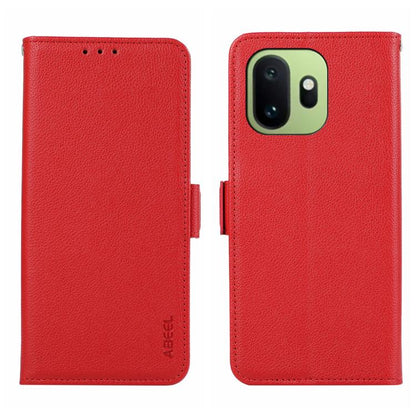 ABEEL Side-Magnetic Litchi Pattern Leather RFID Phone Case, For OnePlus Nord CE6 Lite 5G Global, For OnePlus Ace 6 Ultra, For OnePlus 15T, For OnePlus Turbo 6 / 6V, For OnePlus 15R / Ace 6 / Ace 6T, For OnePlus 15