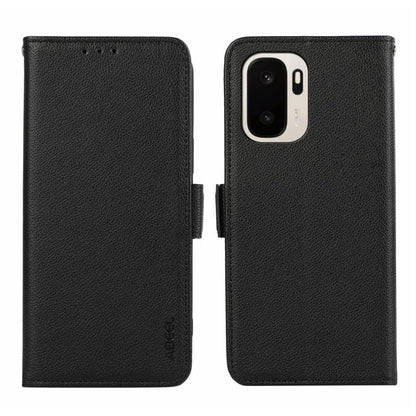 ABEEL Side-Magnetic Litchi Pattern Leather RFID Phone Case, For OnePlus Nord CE6 Lite 5G Global, For OnePlus Ace 6 Ultra, For OnePlus 15T, For OnePlus Turbo 6 / 6V, For OnePlus 15R / Ace 6 / Ace 6T, For OnePlus 15