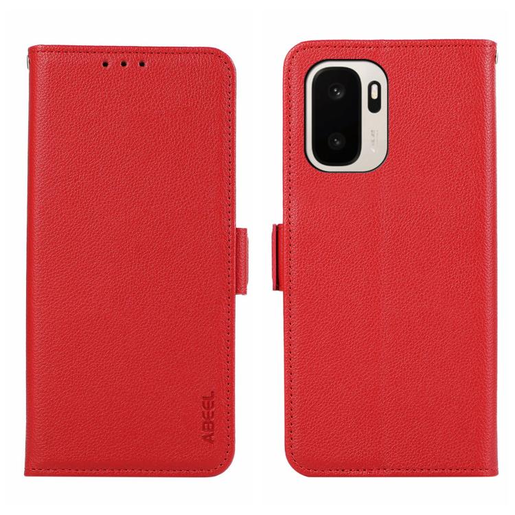 ABEEL Side-Magnetic Litchi Pattern Leather RFID Phone Case, For OnePlus Nord CE6 Lite 5G Global, For OnePlus Ace 6 Ultra, For OnePlus 15T, For OnePlus Turbo 6 / 6V, For OnePlus 15R / Ace 6 / Ace 6T, For OnePlus 15