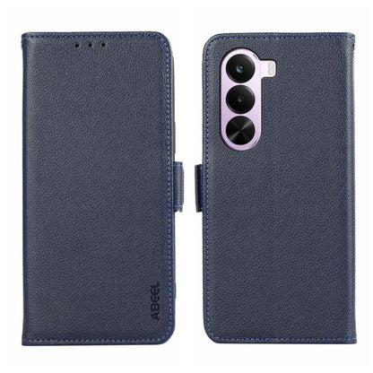 ABEEL Side-Magnetic Litchi Pattern Leather RFID Phone Case, For OnePlus Nord CE6 Lite 5G Global, For OnePlus Ace 6 Ultra, For OnePlus 15T, For OnePlus Turbo 6 / 6V, For OnePlus 15R / Ace 6 / Ace 6T, For OnePlus 15