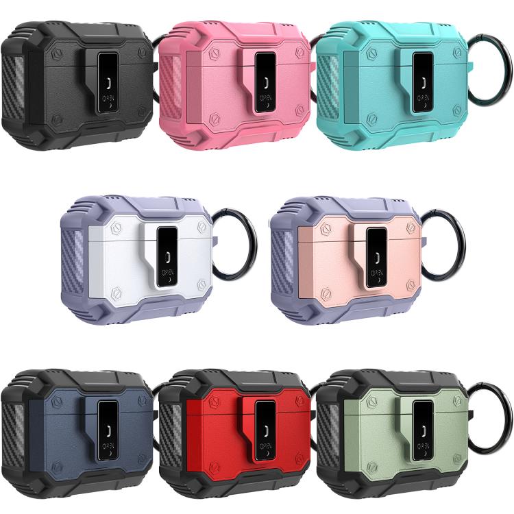 Non-slip  Armor Shockproof Earphones Case with Hook, For AirPods Pro 3, For AirPods 4
