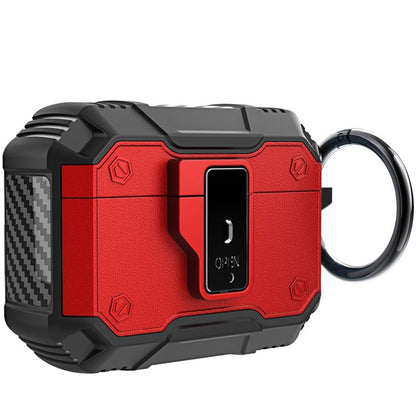 Non-slip  Armor Shockproof Earphones Case with Hook, For AirPods Pro 3, For AirPods 4