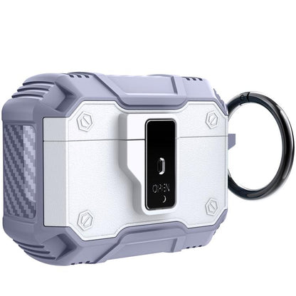 Non-slip  Armor Shockproof Earphones Case with Hook, For AirPods Pro 3, For AirPods 4