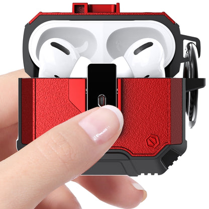 Non-slip  Armor Shockproof Earphones Case with Hook, For AirPods Pro 3, For AirPods 4
