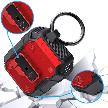 Non-slip  Armor Shockproof Earphones Case with Hook, For AirPods Pro 3, For AirPods 4