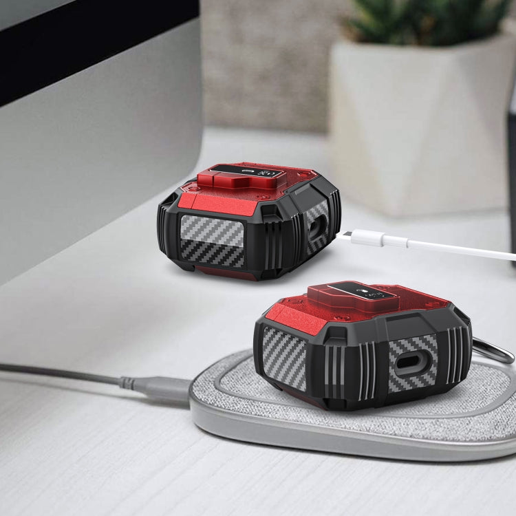 Non-slip  Armor Shockproof Earphones Case with Hook, For AirPods Pro 3, For AirPods 4