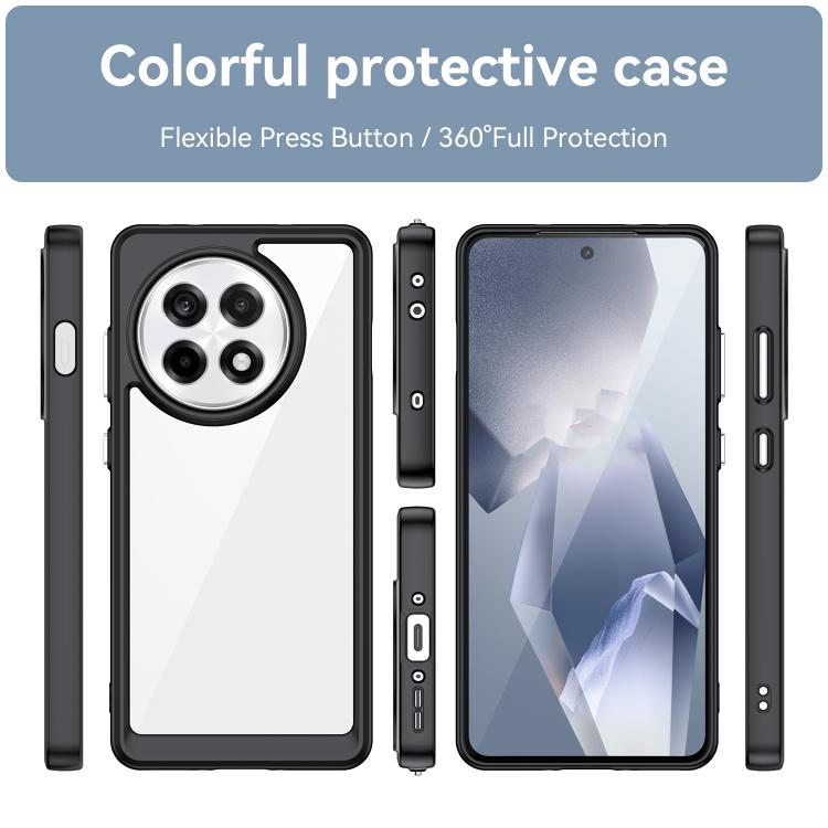 Colorful Series Acrylic Hybrid TPU Phone Case, For OnePlus Ace 5 5G, For OnePlus 13