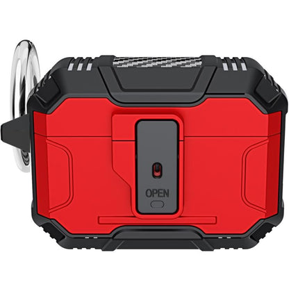 Non-slip TPU+PC Shockproof Earphones Case with Hook, For AirPods Pro 3, For AirPods 4, For AirPods Pro 2