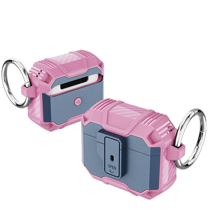 TPU + PC Shockproof Earphones Case with Hook, For AirPods Pro 3, For AirPods 4