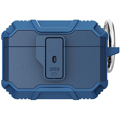 TPU + PC Shockproof Earphones Case with Hook, For AirPods Pro 3, For AirPods 4