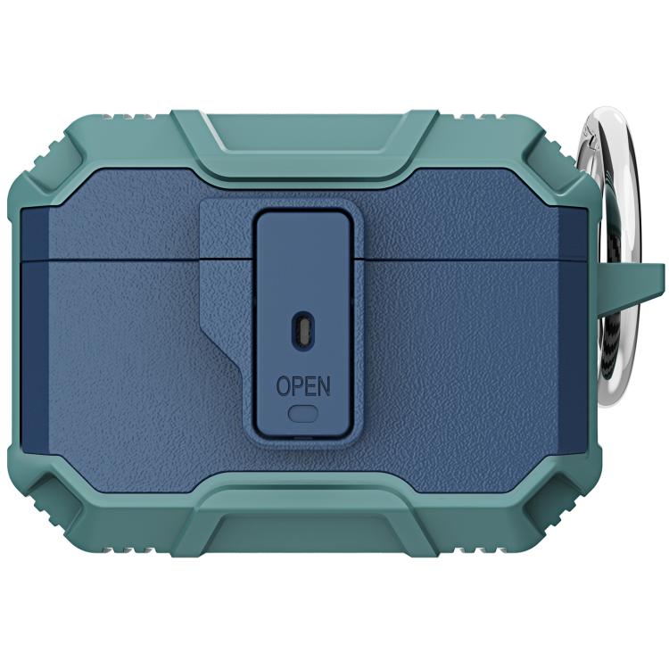 TPU + PC Shockproof Earphones Case with Hook, For AirPods Pro 3, For AirPods 4