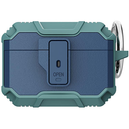 TPU + PC Shockproof Earphones Case with Hook, For AirPods Pro 3, For AirPods 4