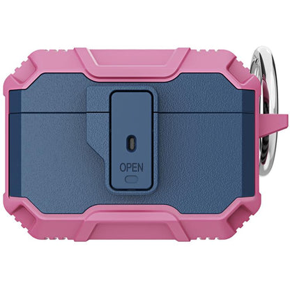 TPU + PC Shockproof Earphones Case with Hook, For AirPods Pro 3, For AirPods 4