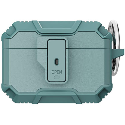 TPU + PC Shockproof Earphones Case with Hook, For AirPods Pro 3, For AirPods 4