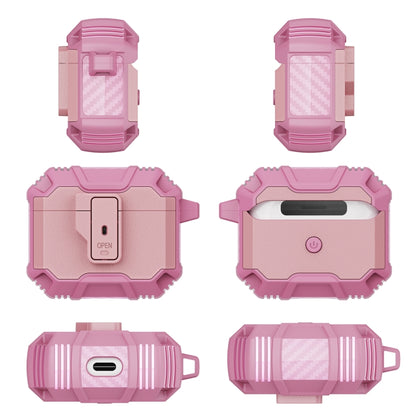 TPU + PC Shockproof Earphones Case with Hook, For AirPods Pro 3, For AirPods 4