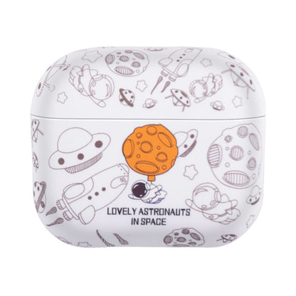 Astronaut Pattern TPU Earphones Protective Case, For AirPods 4