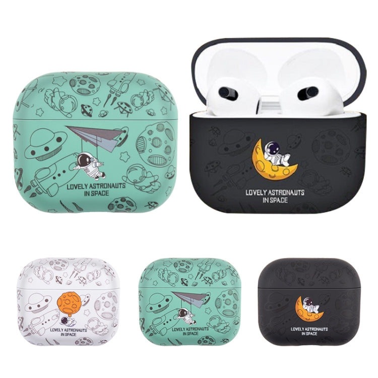Astronaut Pattern TPU Earphones Protective Case, For AirPods 4