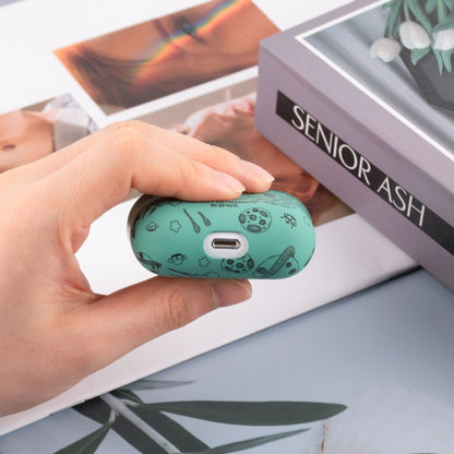 Astronaut Pattern TPU Earphones Protective Case, For AirPods 4