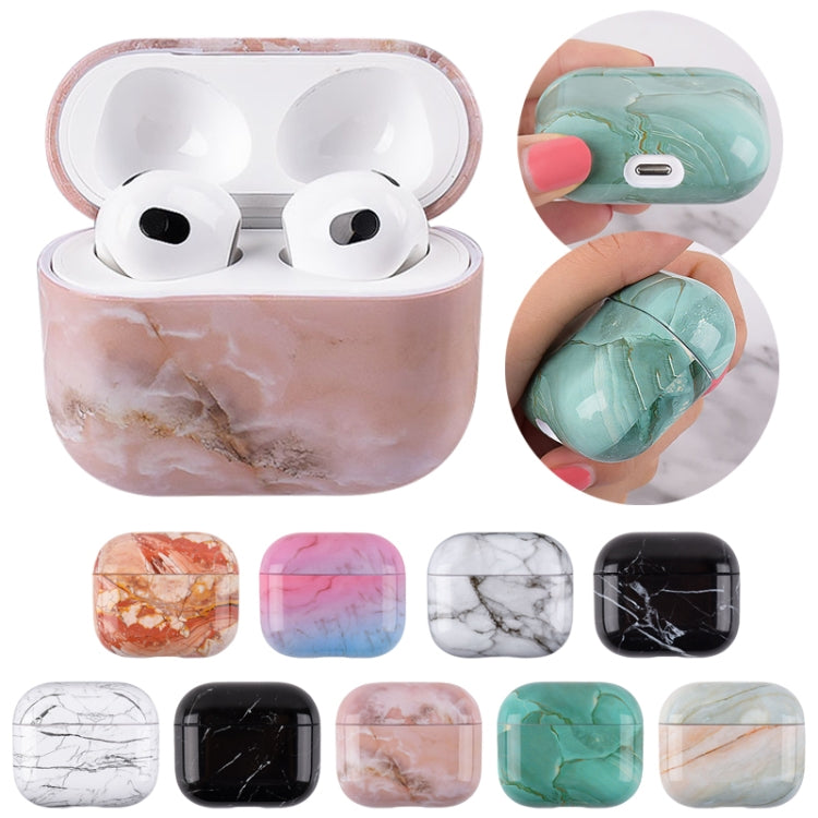 Marble Pattern TPU Earphones Protective Case, For AirPods 4