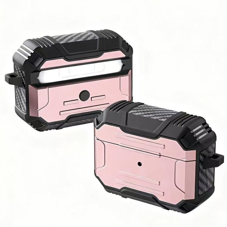 Armor TPU Hybrid PC Shockproof Earphones Cover with Hook, For AirPods Pro 3, For AirPods 4