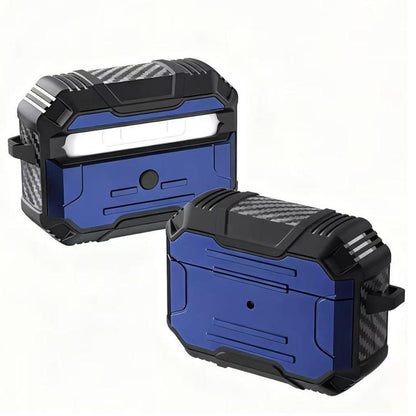 Armor TPU Hybrid PC Shockproof Earphones Cover with Hook, For AirPods Pro 3, For AirPods 4