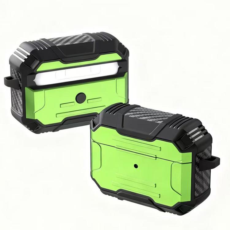 Armor TPU Hybrid PC Shockproof Earphones Cover with Hook, For AirPods Pro 3, For AirPods 4