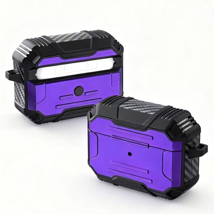 Armor TPU Hybrid PC Shockproof Earphones Cover with Hook, For AirPods Pro 3, For AirPods 4