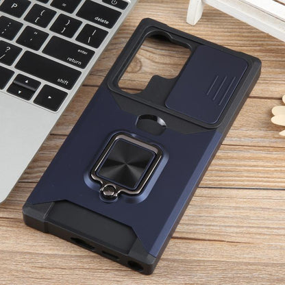 Camera Shield Card Slot PC+TPU Phone Case, For Samsung Galaxy S25 Ultra 5G, For Samsung Galaxy S24 FE 5G