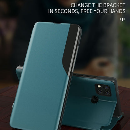 Attraction Flip Holder Leather Phone Case, For Xiaomi Mi 10 / Mi 10 Pro, For Xiaomi Redmi 9C, For Xiaomi Redmi 9A, For Xiaomi Redmi Note 8, For Xiaomi Redmi Note 9 Pro