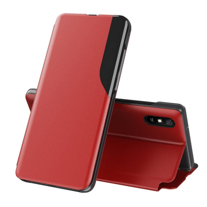 Attraction Flip Holder Leather Phone Case, For Xiaomi Mi 10 / Mi 10 Pro, For Xiaomi Redmi 9C, For Xiaomi Redmi 9A, For Xiaomi Redmi Note 8, For Xiaomi Redmi Note 9 Pro