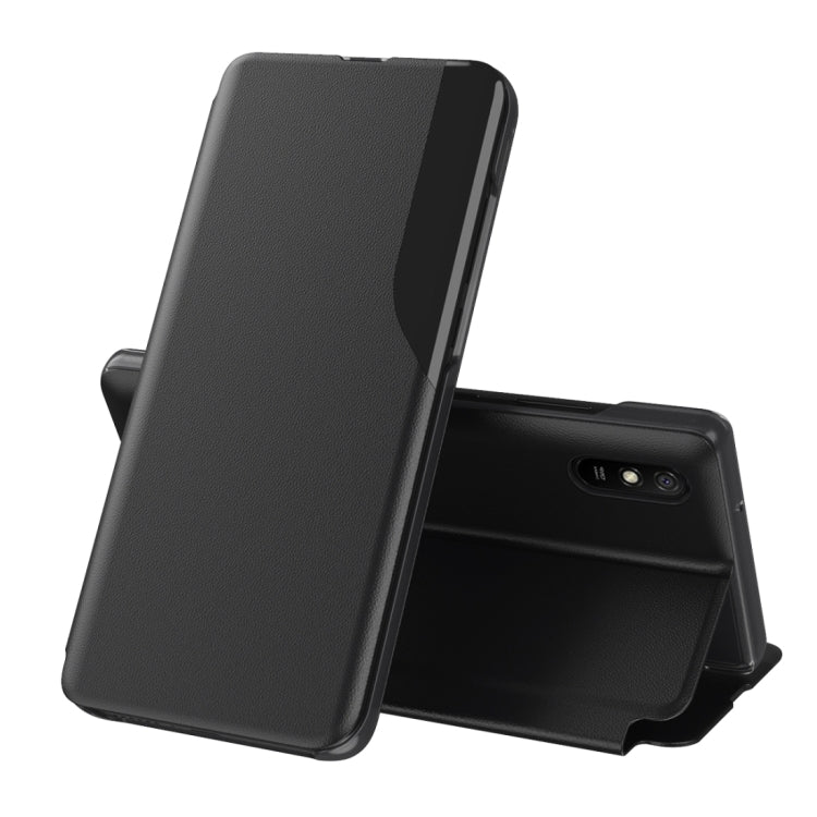 Attraction Flip Holder Leather Phone Case, For Xiaomi Mi 10 / Mi 10 Pro, For Xiaomi Redmi 9C, For Xiaomi Redmi 9A, For Xiaomi Redmi Note 8, For Xiaomi Redmi Note 9 Pro