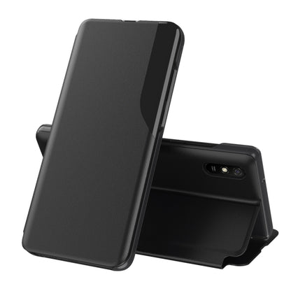 Attraction Flip Holder Leather Phone Case, For Xiaomi Mi 10 / Mi 10 Pro, For Xiaomi Redmi 9C, For Xiaomi Redmi 9A, For Xiaomi Redmi Note 8, For Xiaomi Redmi Note 9 Pro