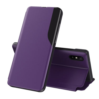 Attraction Flip Holder Leather Phone Case, For Xiaomi Mi 10 / Mi 10 Pro, For Xiaomi Redmi 9C, For Xiaomi Redmi 9A, For Xiaomi Redmi Note 8, For Xiaomi Redmi Note 9 Pro