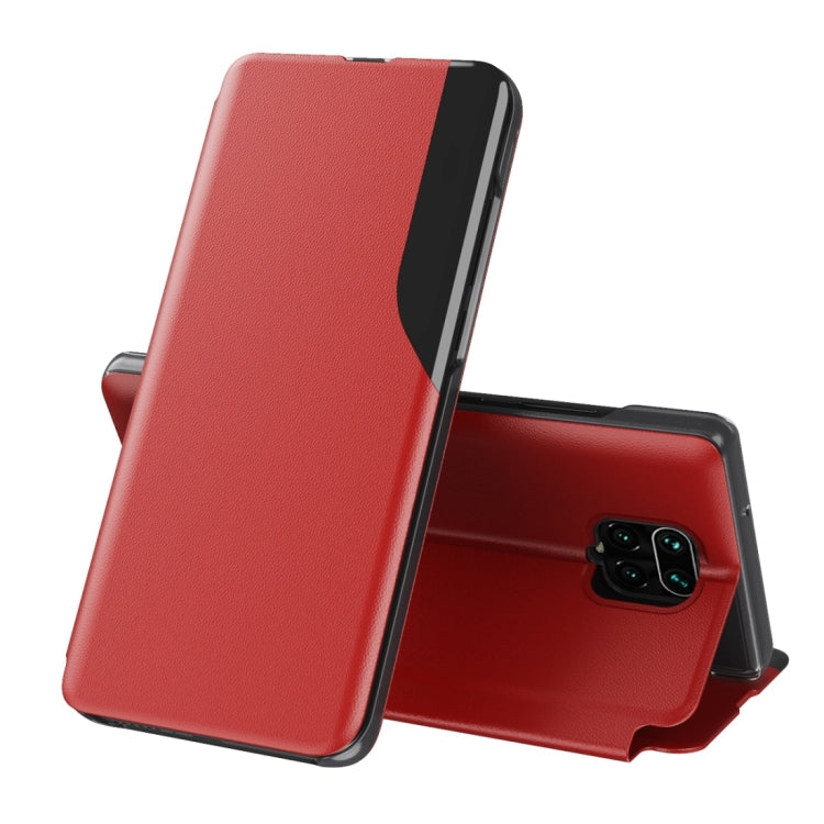 Attraction Flip Holder Leather Phone Case, For Xiaomi Mi 10 / Mi 10 Pro, For Xiaomi Redmi 9C, For Xiaomi Redmi 9A, For Xiaomi Redmi Note 8, For Xiaomi Redmi Note 9 Pro