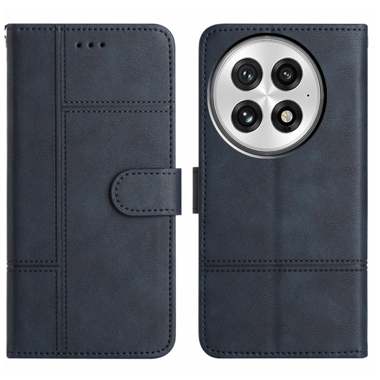 Cowhide Texture Stitching Leather Phone Case, For OnePlus 13