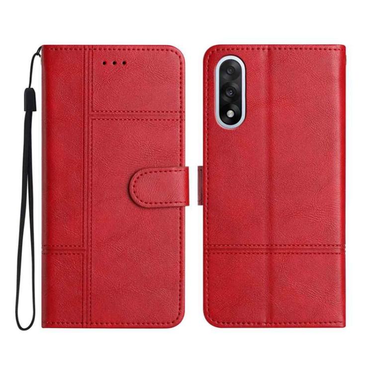 Cowhide Texture Stitching Leather Phone Case, For OnePlus Ace 6, For OnePlus 15, For OnePlus Nord 5, For OnePlus Nord CE5