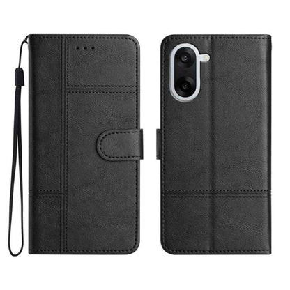 Cowhide Texture Stitching Leather Phone Case, For OnePlus Ace 6, For OnePlus 15, For OnePlus Nord 5, For OnePlus Nord CE5