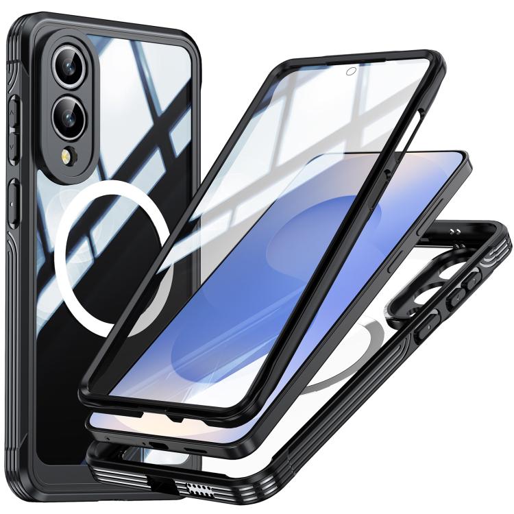 RedPepper Tempered Glass MagSafe Phone Case, For Galaxy S26 FE 5G, For Samsung Galaxy S25 FE 5G, For Samsung Galaxy S25 Edge 5G, For Samsung Galaxy S25 5G, For Samsung Galaxy S25+ 5G, For Samsung Galaxy S25 Ultra 5G