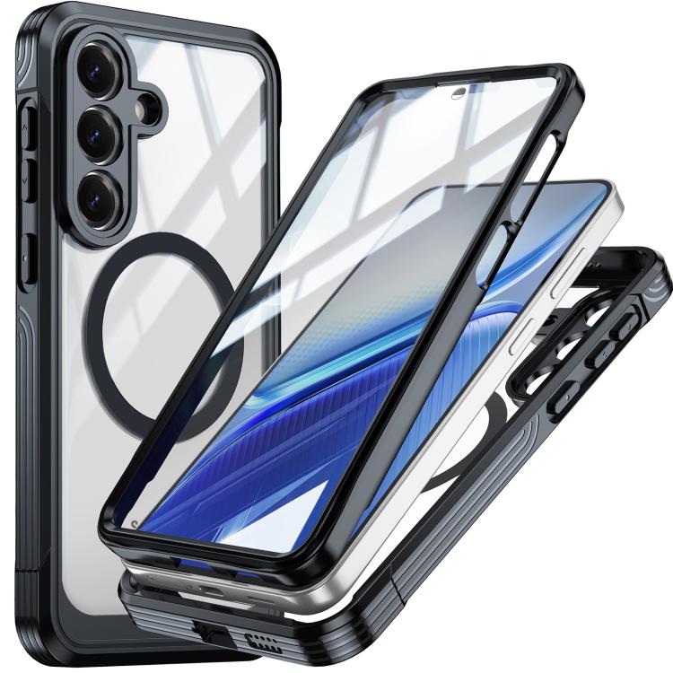 RedPepper Tempered Glass MagSafe Phone Case, For Galaxy S26 FE 5G, For Samsung Galaxy S25 FE 5G, For Samsung Galaxy S25 Edge 5G, For Samsung Galaxy S25 5G, For Samsung Galaxy S25+ 5G, For Samsung Galaxy S25 Ultra 5G