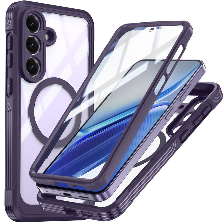 RedPepper Tempered Glass MagSafe Phone Case, For Galaxy S26 FE 5G, For Samsung Galaxy S25 FE 5G, For Samsung Galaxy S25 Edge 5G, For Samsung Galaxy S25 5G, For Samsung Galaxy S25+ 5G, For Samsung Galaxy S25 Ultra 5G