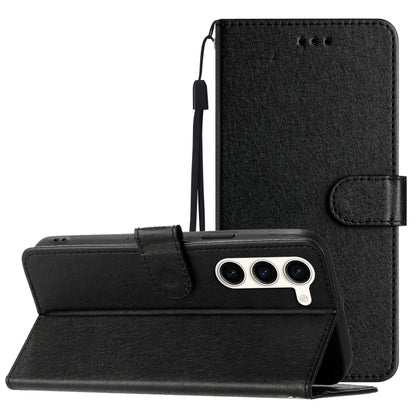 Silk Texture Horizontal Flip Leather Phone Case, For Samsung Galaxy S25 5G, For Samsung Galaxy S25+ 5G, For Samsung Galaxy S25 Ultra 5G