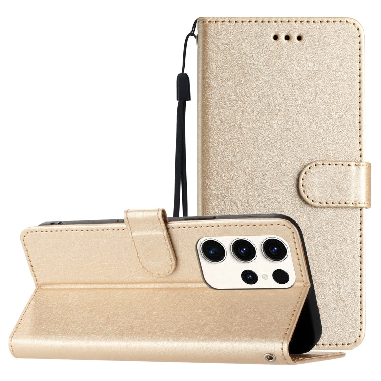 Silk Texture Horizontal Flip Leather Phone Case, For Samsung Galaxy S25 5G, For Samsung Galaxy S25+ 5G, For Samsung Galaxy S25 Ultra 5G