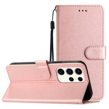 Silk Texture Horizontal Flip Leather Phone Case, For Samsung Galaxy S25 5G, For Samsung Galaxy S25+ 5G, For Samsung Galaxy S25 Ultra 5G