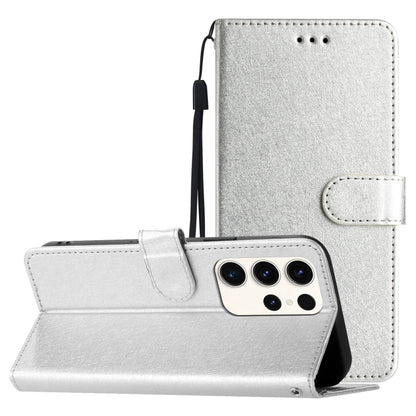 Silk Texture Horizontal Flip Leather Phone Case, For Samsung Galaxy S25 5G, For Samsung Galaxy S25+ 5G, For Samsung Galaxy S25 Ultra 5G
