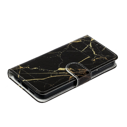 Colored Drawing Marble Pattern Leather Phone Case, For Samsung Galaxy S25 Ultra 5G
