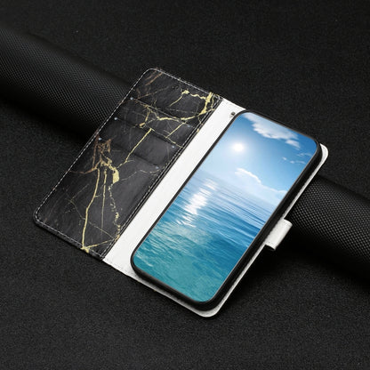 Colored Drawing Marble Pattern Leather Phone Case, For Samsung Galaxy S25 Ultra 5G