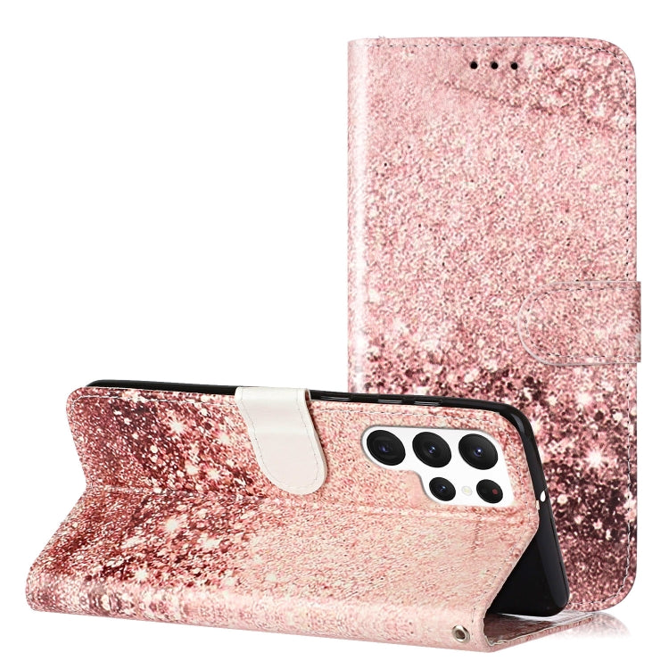 Colored Drawing Marble Pattern Leather Phone Case, For Samsung Galaxy S25 Ultra 5G