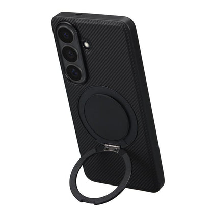 ViLi TCY Series Kevlar Leather Texture Rotating Holder Phone Case, For Samsung Galaxy S26+ 5G, For Samsung Galaxy S26 Ultra 5G, For Samsung Galaxy S26 5G, For Samsung Galaxy S25 5G, For Samsung Galaxy S25+ 5G, For Samsung Galaxy S24 FE 5G              ...